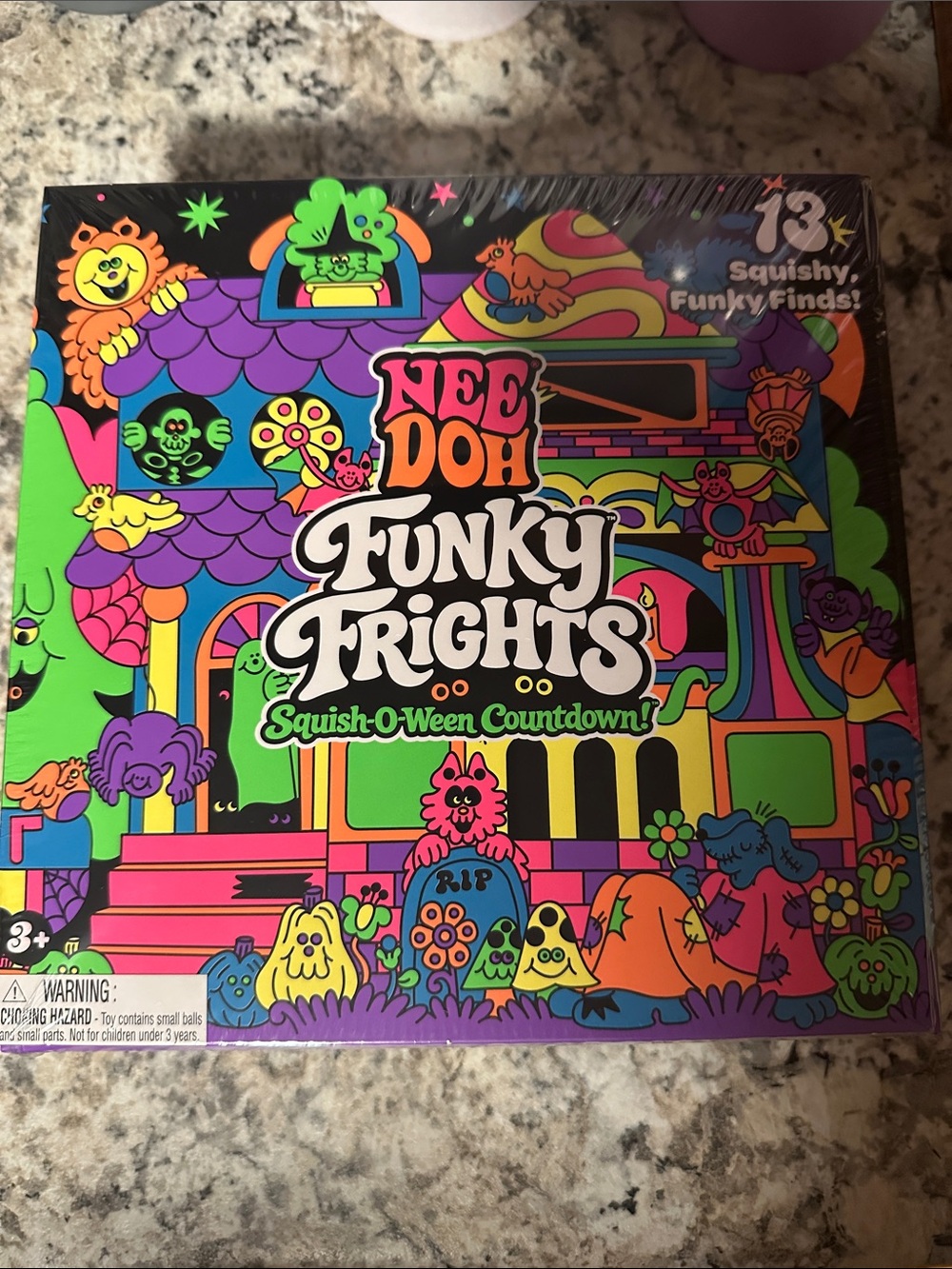 Needoh Funky Frights Squish-O-Ween Countdown - Multicolor